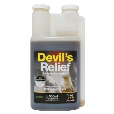 Alimento complementario "Devils Relief" de NAF