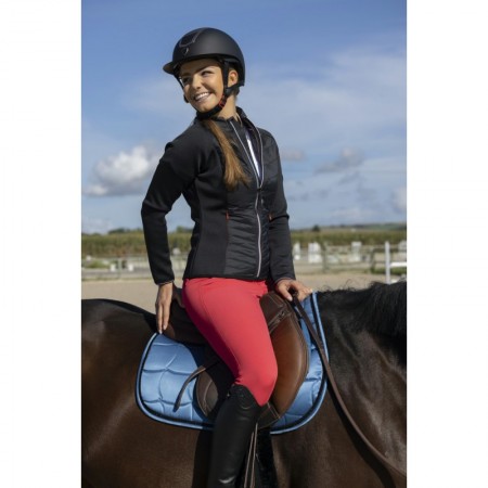 Oferta de Chaqueta Híbrida "Olivia" de Equitheme Negro Talla S