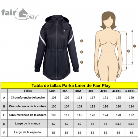 Parka Impermeable "Liner" de FairPlay