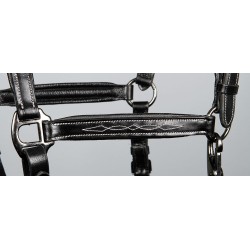 Cabezada de cuadra cuero "SUPREME" de HARRY'S HORSE 2