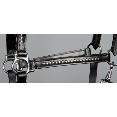 Cabezada de cuadra Cuero "CRYSTAL" de HARRY'S HORSE