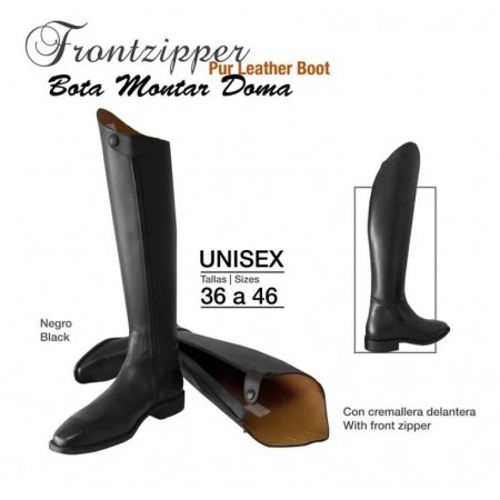 Botas de montar "FRONTZIPPER" Doma de ZALDI