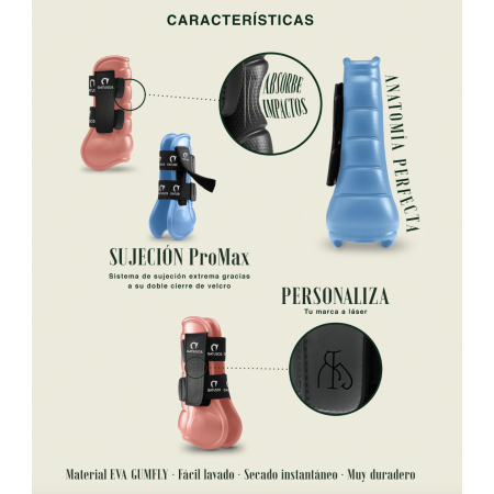 Conjunto de Protectores Delanteros y Traseros PONY DELUXE de Gatusos