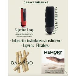 Protectores Traseros de doma "LOOP BREATHES" de GATUSOS