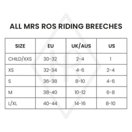 Breeches con Grip "Silhouette" de MRS ROS
