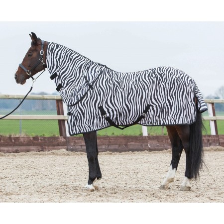 Manta anti-moscas con cuello "ZEBRA"...