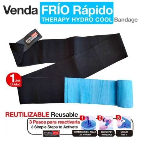 Venda de frío rápido reutilizable (1 unidad) de HYDROCOOL