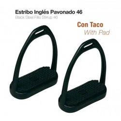 Estribo inglés pavonado con...