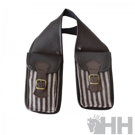 Alforjas "ECO LONA" para Perilla de Silla Vaquera de Hispano Hípica