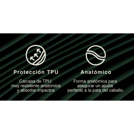 OT Protectores Delanteros PEGASUS de Gatusos Negro Talla M