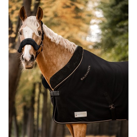 Conjunto de Manta Polar + Cabezada de Cuadra "Modern Rosé" de Waldhausen