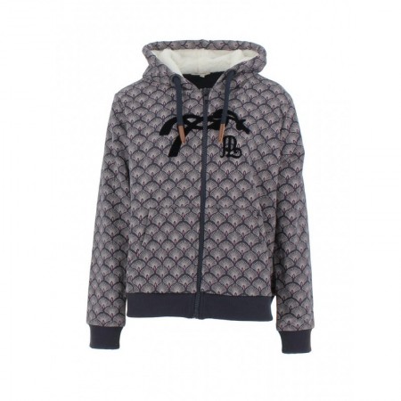 Sudadera con cremallera "ROSY" de...