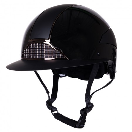 Casco de equitación "MIAMI VISERA POLO" de QHP