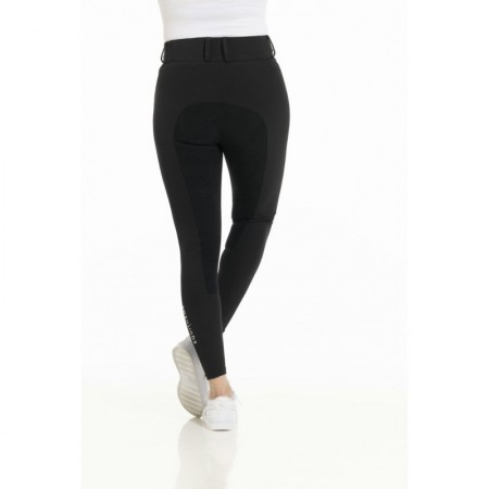 Pantalón de equitación "NICOLE" Culera piel sintética de EQUITHÈME
