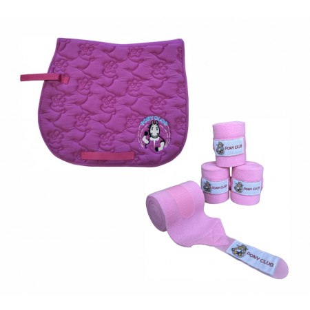 Pack de Mantilla + Vendas "PONY CLUB" de ZALDI