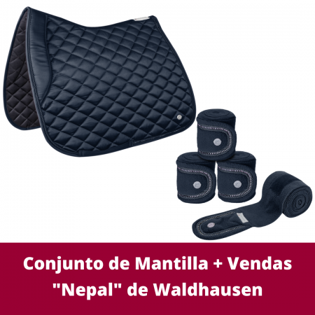 Conjunto de Mantilla + Vendas "Nepal" de Waldhausen