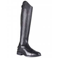 Botas de piel elásticas...