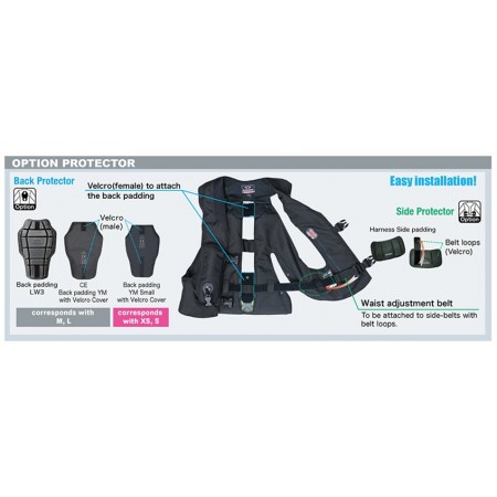 Chaleco Airbag MLV3-H de HIT-AIR