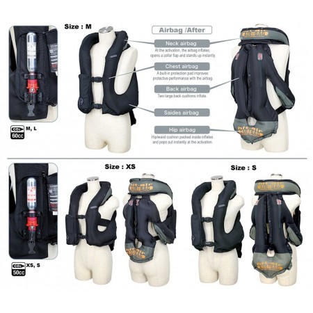 Chaleco Airbag MLV3-H de HIT-AIR