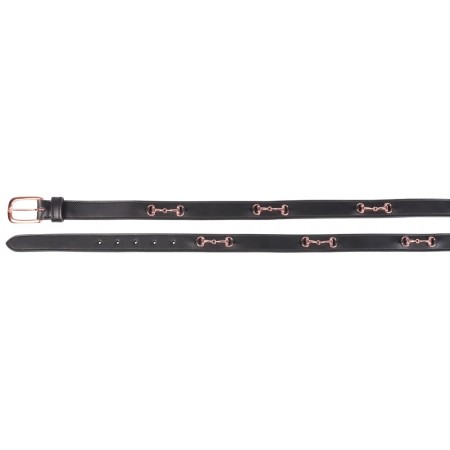 Cinturón de cuero "ROSEGOLD BIT" de HARRY'S HORSE