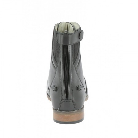 OT Botines de Equitación "WAVY" con Cremallera y Cordones de EQUITHÈME Negro Talla 43
