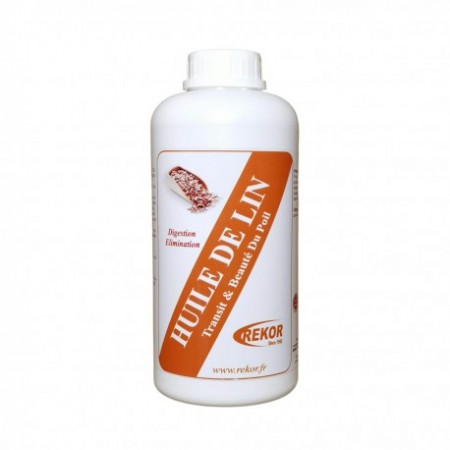 Aceite de lino "LINSEED OIL" 1L de REKOR