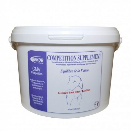 Alimento complementario "COMPETITION SUPPLEMENT" de REKOR