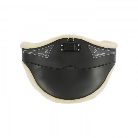 Cincha barriguera "GEL PVC BORREGUITO DESMONTABLE" de ACAVALLO
