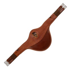 Cincha barriguera "CUERO Y GEL" de ACAVALLO