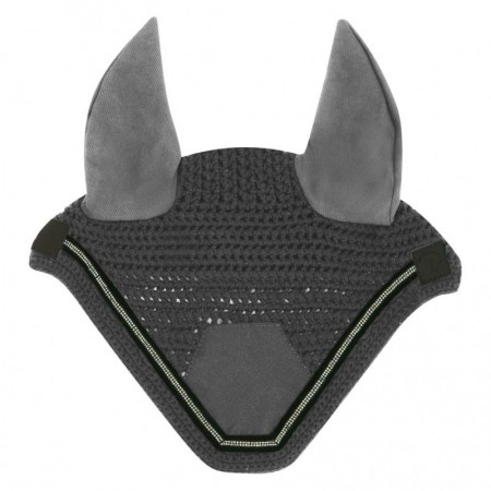 Conjunto  de mantilla y orejeras Domino de Equitheme