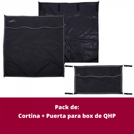 Pack de: Cortina + Puerta para box de QHP