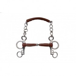 Pelham de cuero "PINCHLESS"...