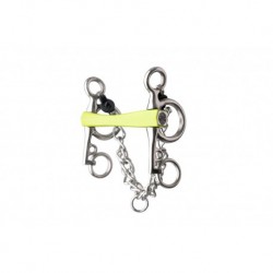 Pelham recto "FLEXI SOFT" con camas cortas de METALAB 2