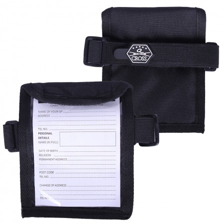 Brazalete porta info médica "Q-CROSS"...