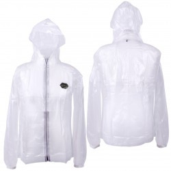 Impermeable transparente de...