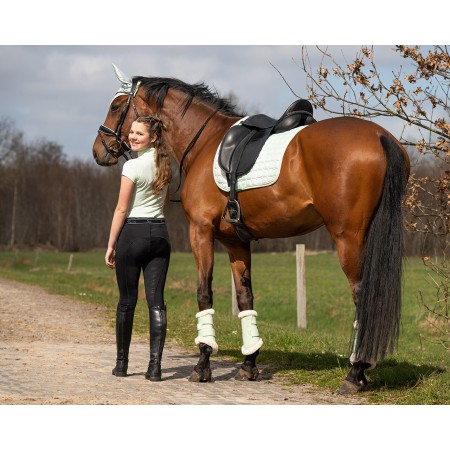 Leggings de equitación "EDEN" Full Grip de QHP