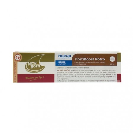 Fortiboost, fortificante para potros (jeringa 20  ml)