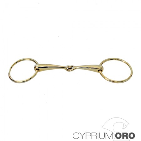 Filete de Embocadura Maciza "CYPRUM ORO" Grosor 14mm de SEFTON
