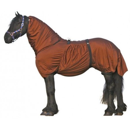 Manta anti-eczema caballo Frisón QHP