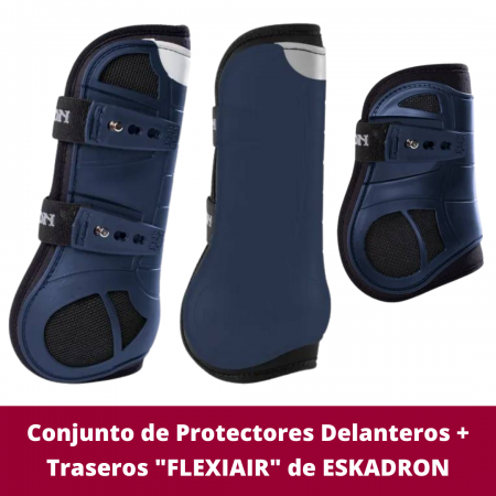 Conjunto de Protectores Delanteros + Traseros "FLEXIAIR" de ESKADRON