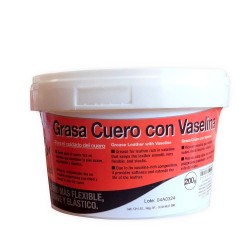 Grasa para cuero con vaselina Zaldi