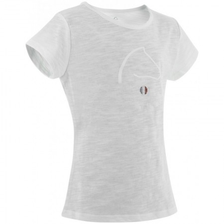 Camiseta de equitación "CLAIRE" Junior de EQUITHÈME