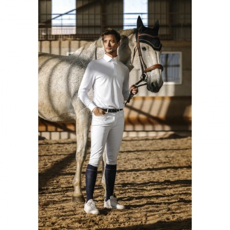 Polo de malla "DANY" para Hombre de EQUITHÈME