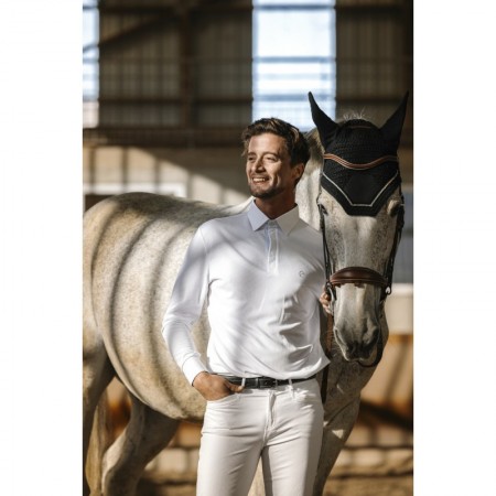 Polo de malla "DANY" para Hombre de EQUITHÈME