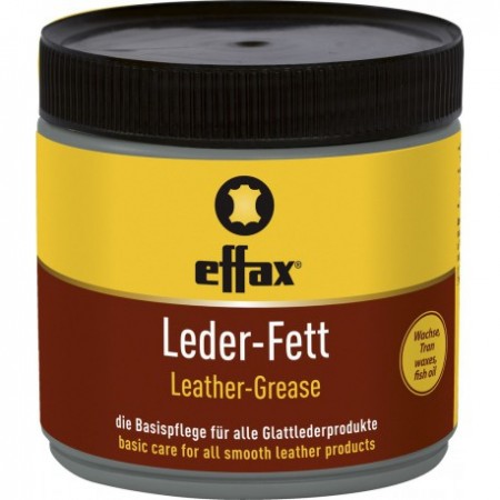 Grasa negra para cuero de EFFAX (500 ml)
