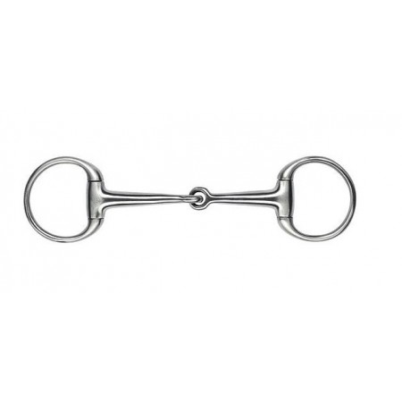 Filete oliva caballo FEELING acero inoxidable satinado cabezada 4 riendas
