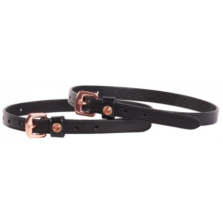 Correas de espuela de Cuero oro rosa de Harry's Horse