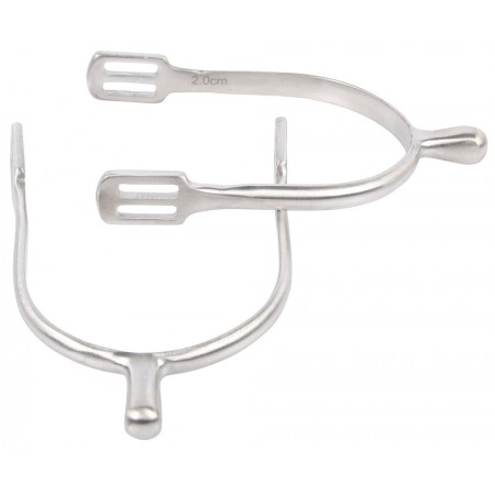 Espuelas de Punta Redonda Inoxidable de HARRY'S HORSE