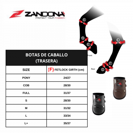 Protectores de menudillo "CARBON PRO" de ZANDONÀ