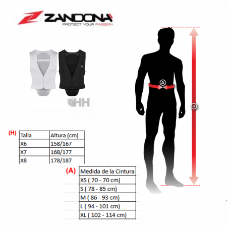 Protector de Espalda "SOFT VEST PRO" Adulto de ZANDONÀ